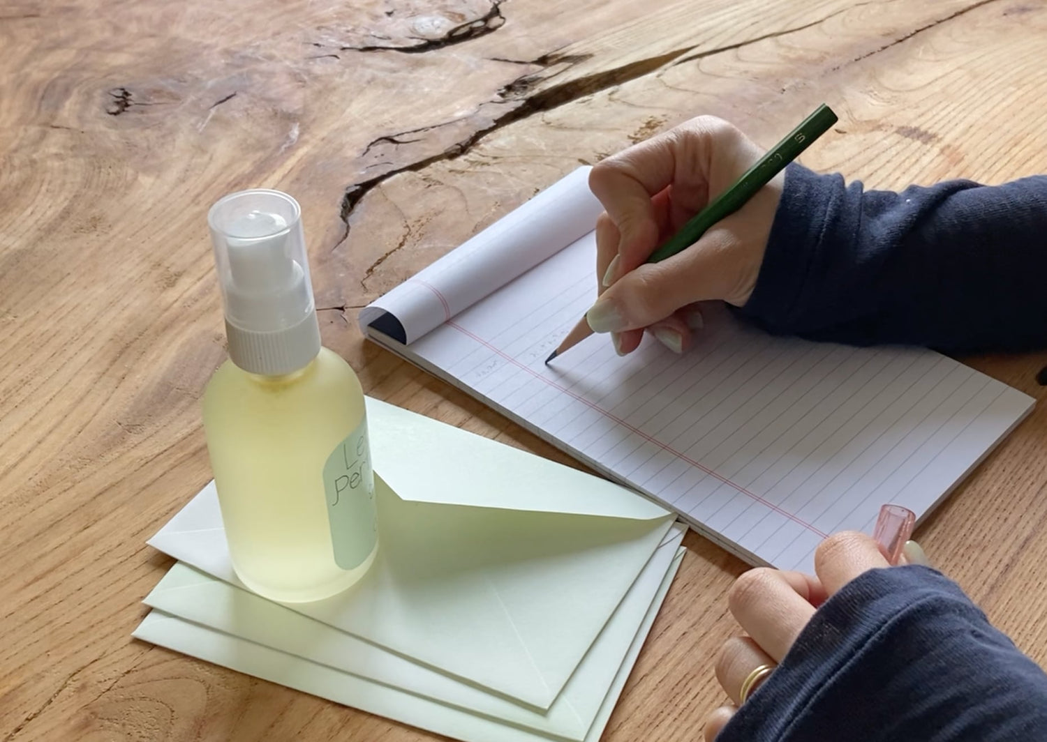 Letter Perfume: Green Cider