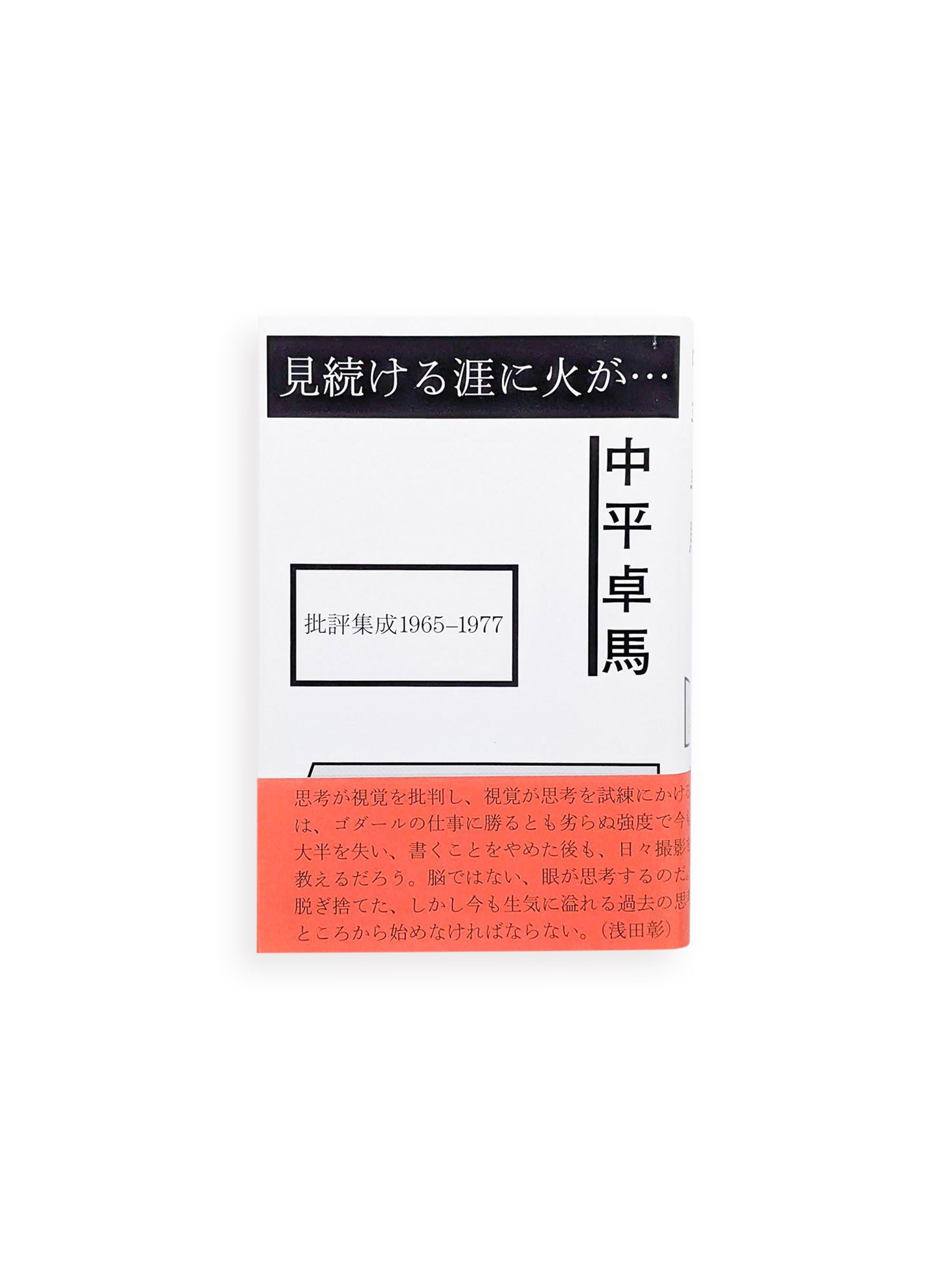 見続ける涯に火が… 批評集成1965-1977 / 中平卓馬