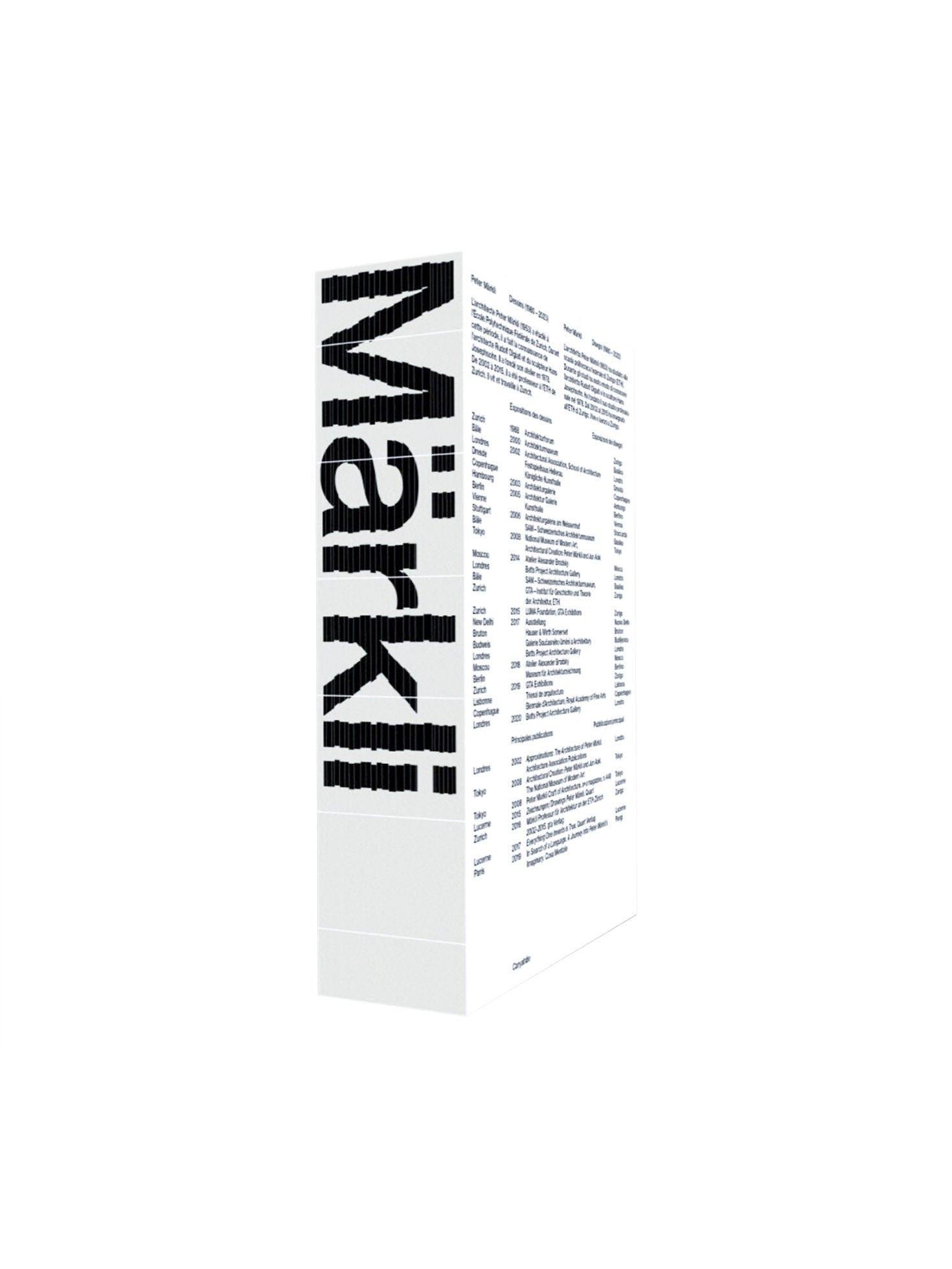 Dessins / Peter Märkli