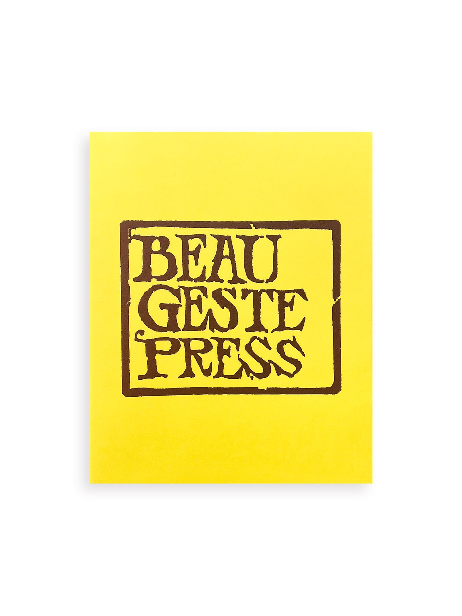 BEAU GESTE PRESS