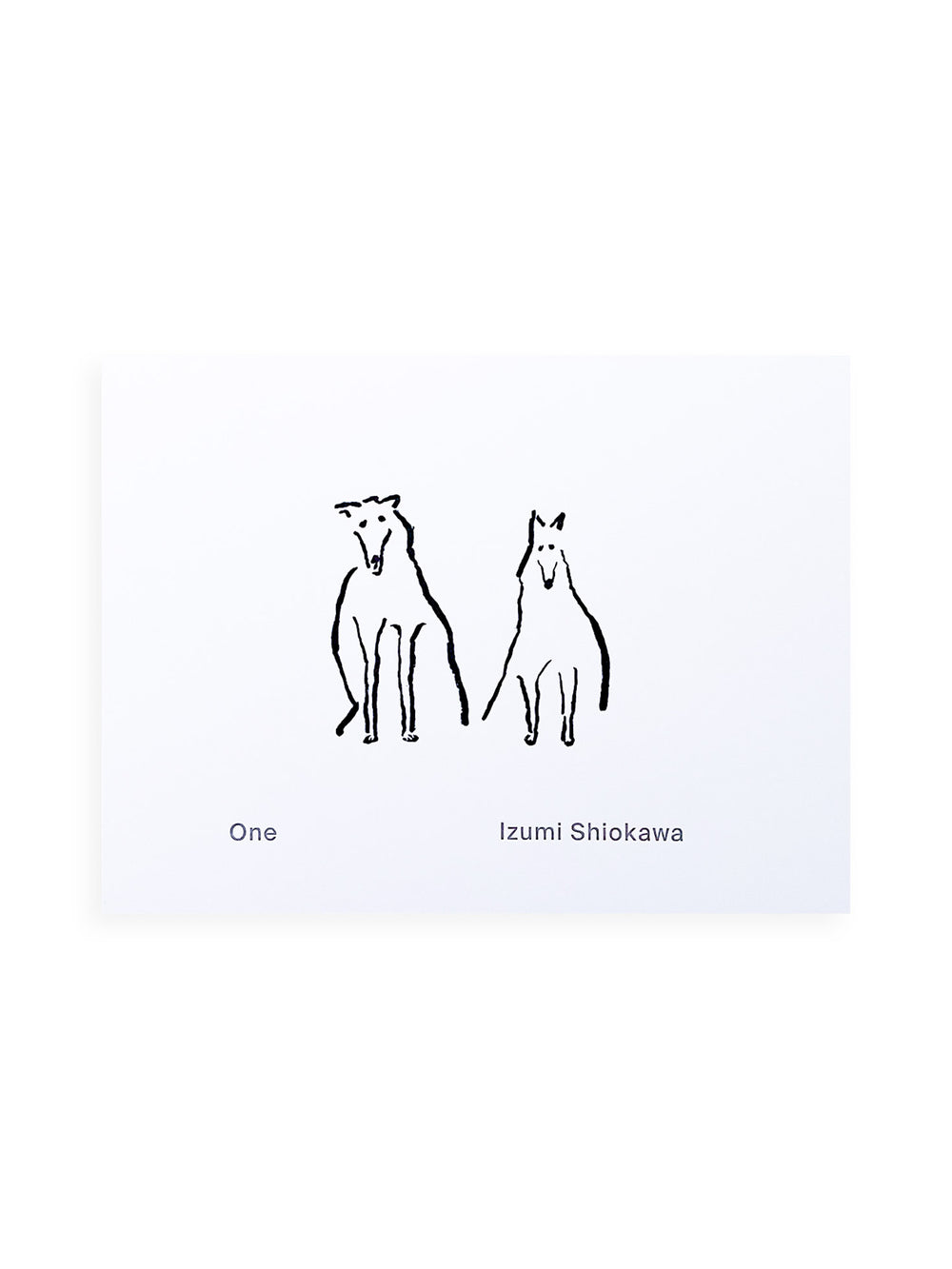 One / Izumi Shiokawa [SIGNED]