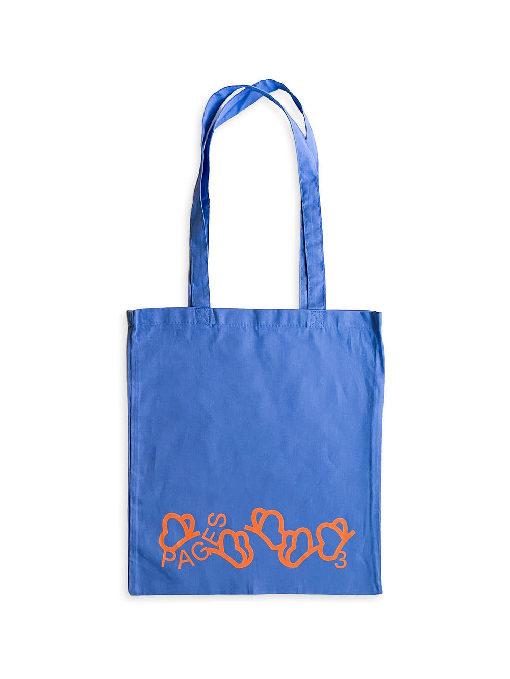Pages Fukuoka Art Book Fair 2026 Tote Bag (Blue)