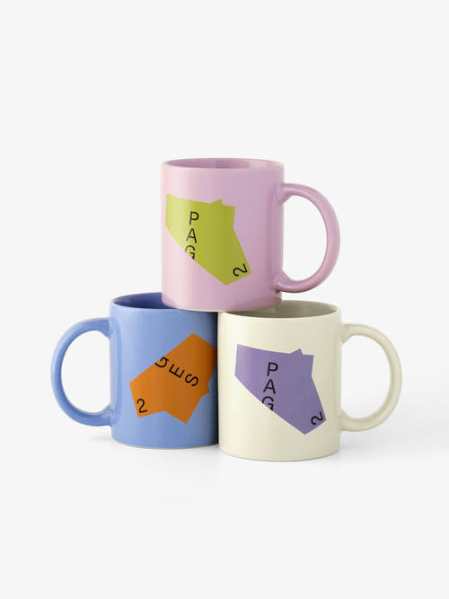 Pages Fukuoka Art Book Fair 2025 Mug (Blue)