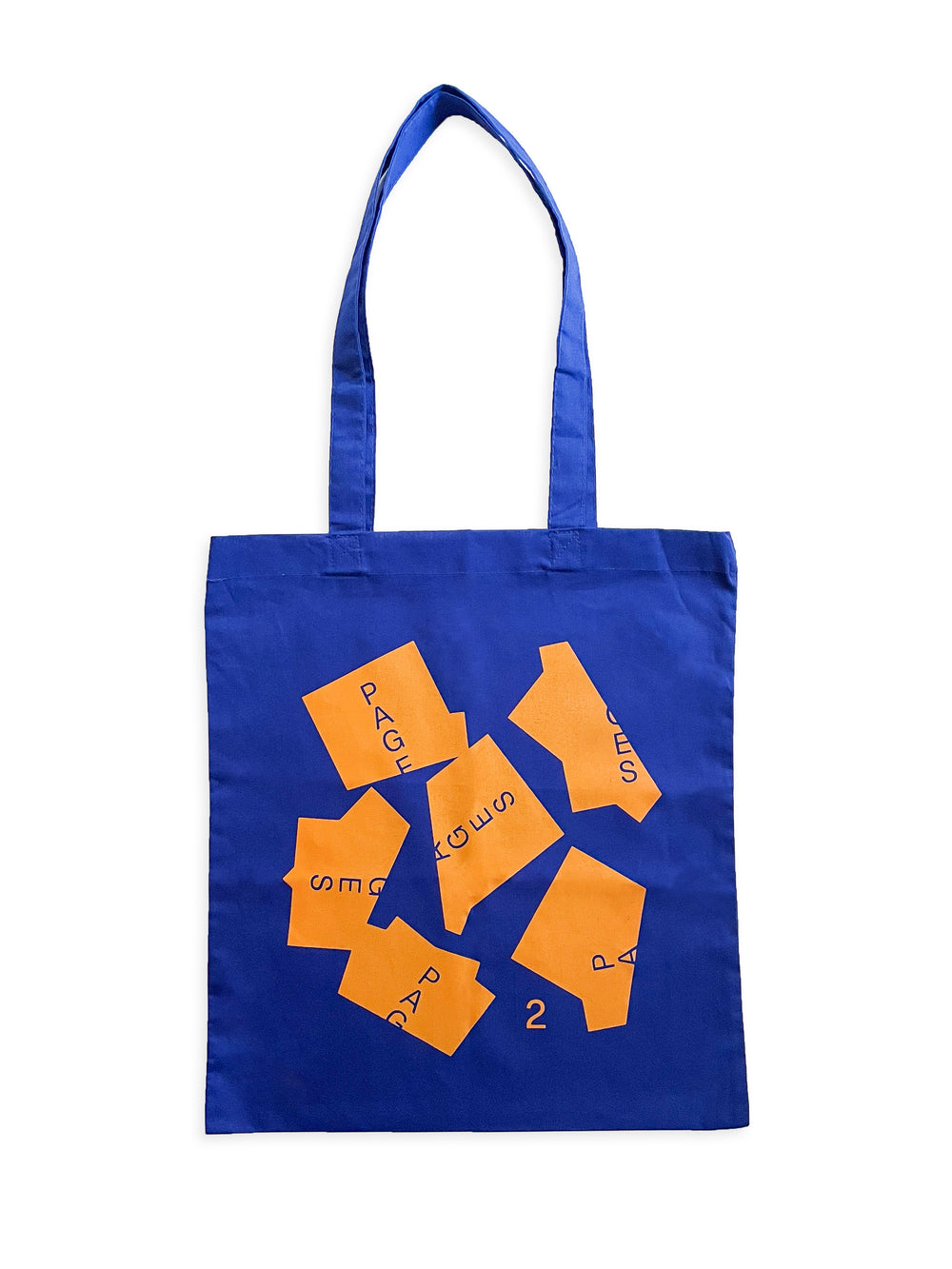 Pages Fukuoka Art Book Fair 2025 Tote Bag (Blue)
