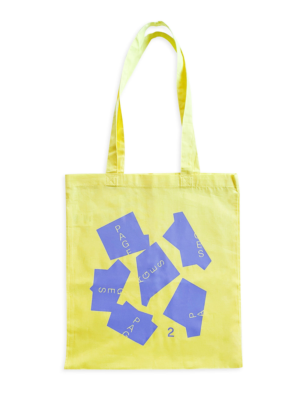 Pages Fukuoka Art Book Fair 2025 Tote Bag (Yellow)