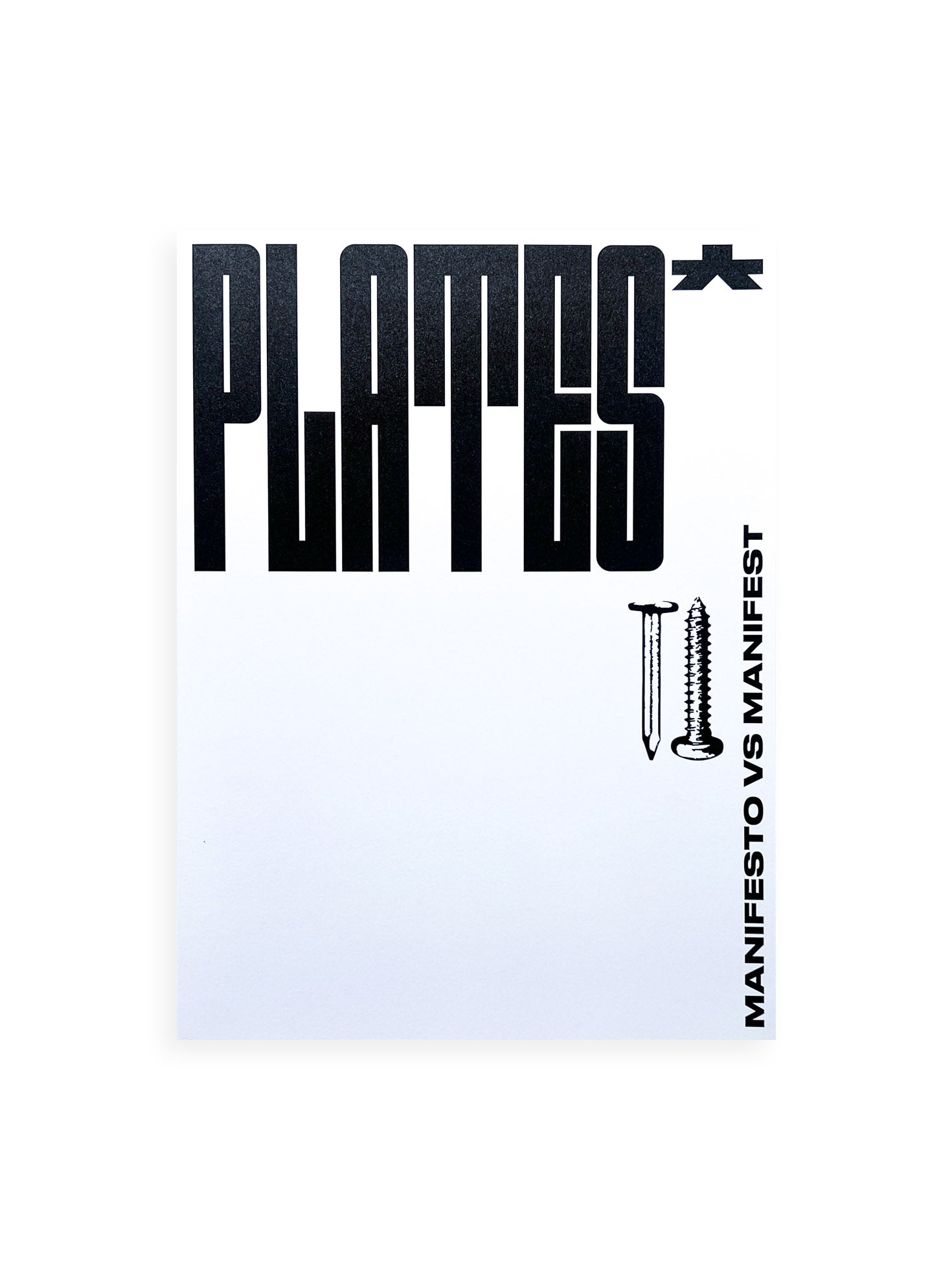 PLATES Iteration 1: Manifesto vs Manifest