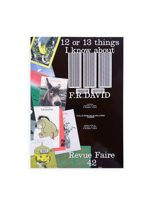 Revue Faire n°42 — 12 ou 13 things I know about: F.R.DAVID