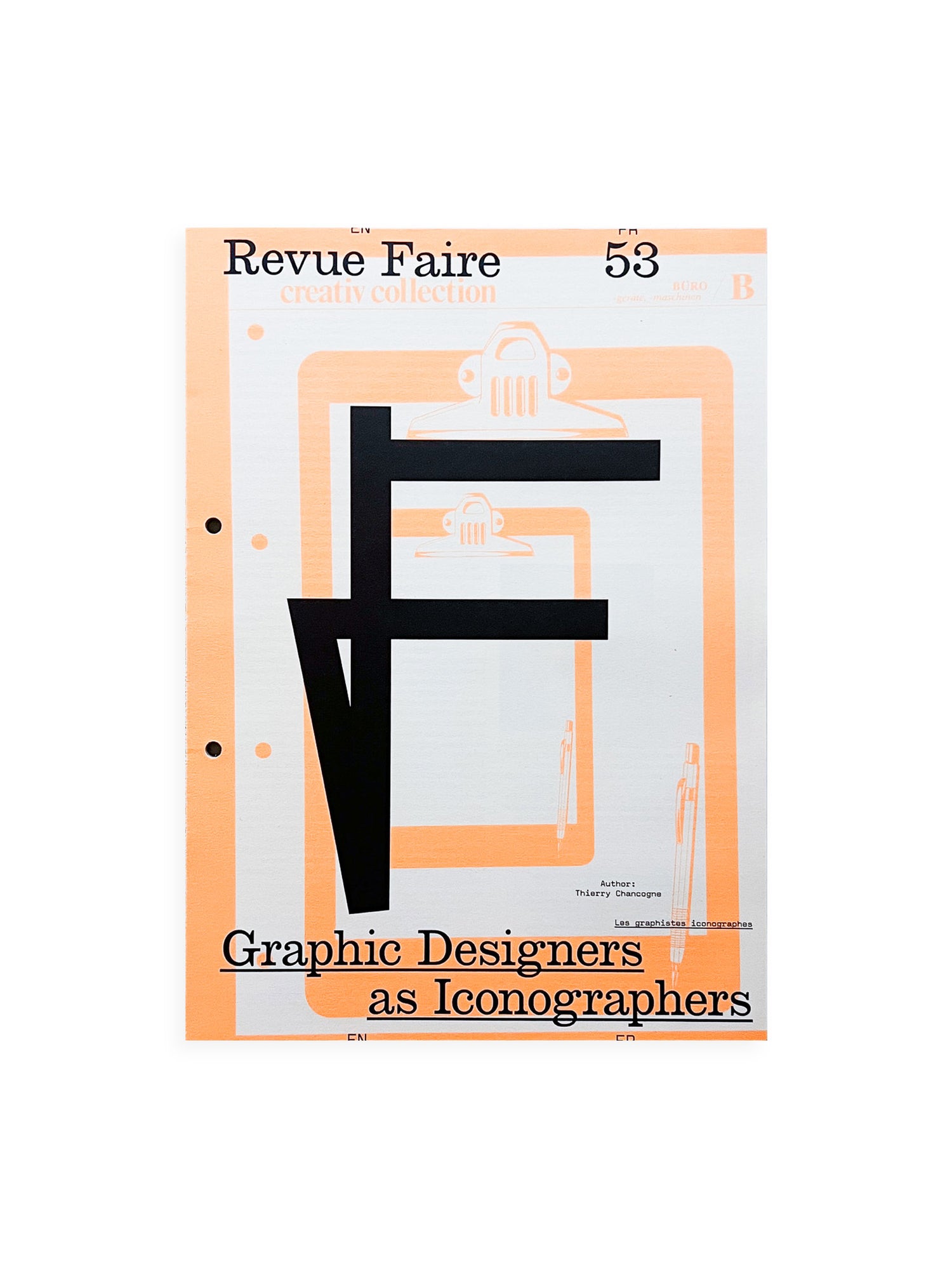 Revue Faire n°53 — Graphic Designers as Iconographers