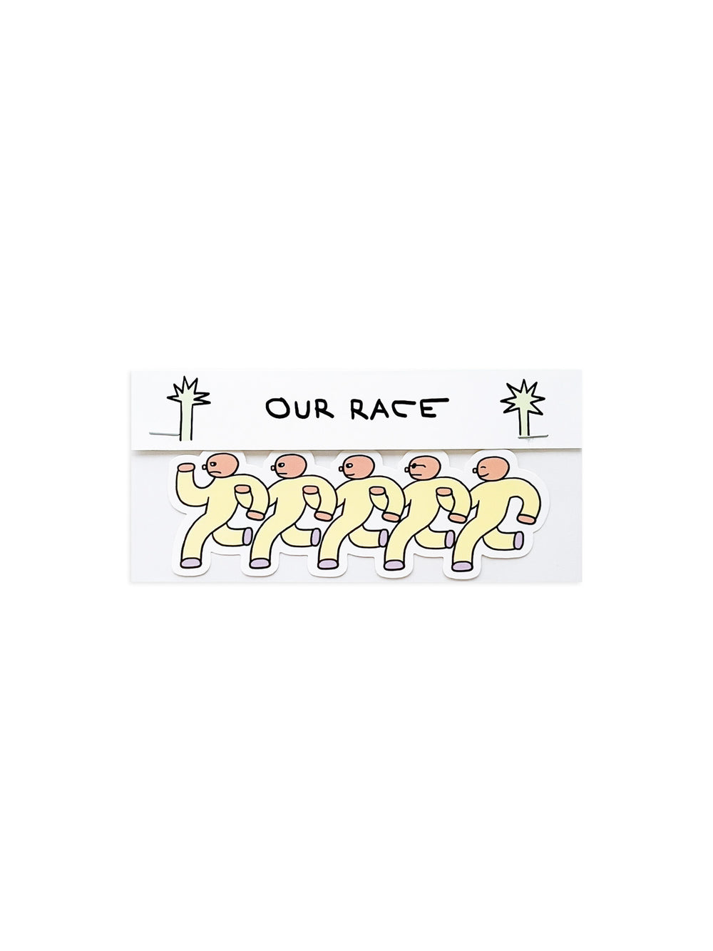Sticker: Our race / Kim Sujin