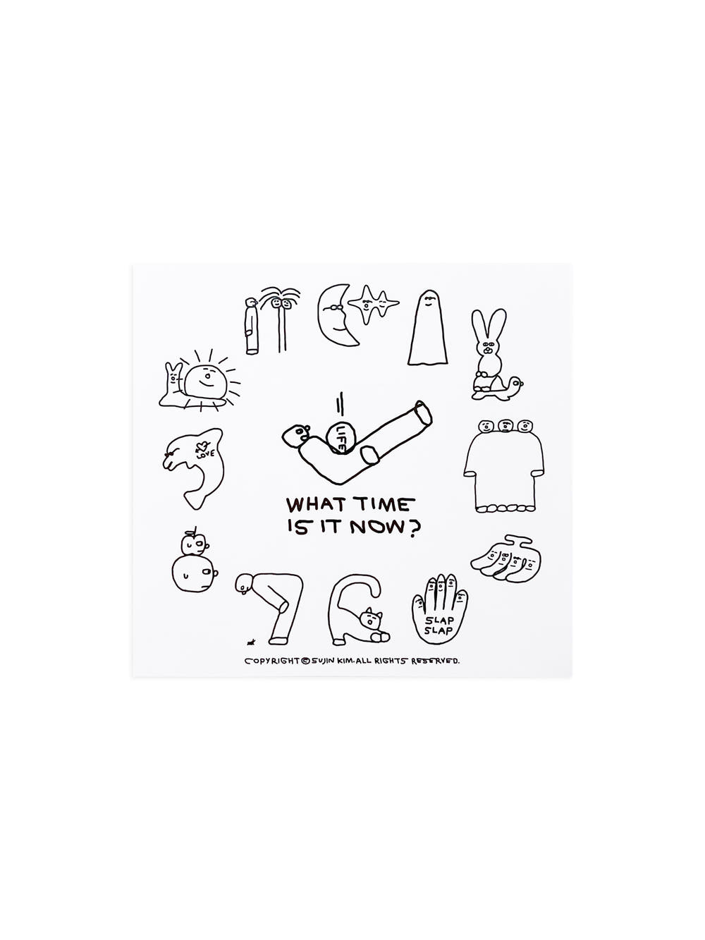 Sticker: What time is it? / Kim Sujin
