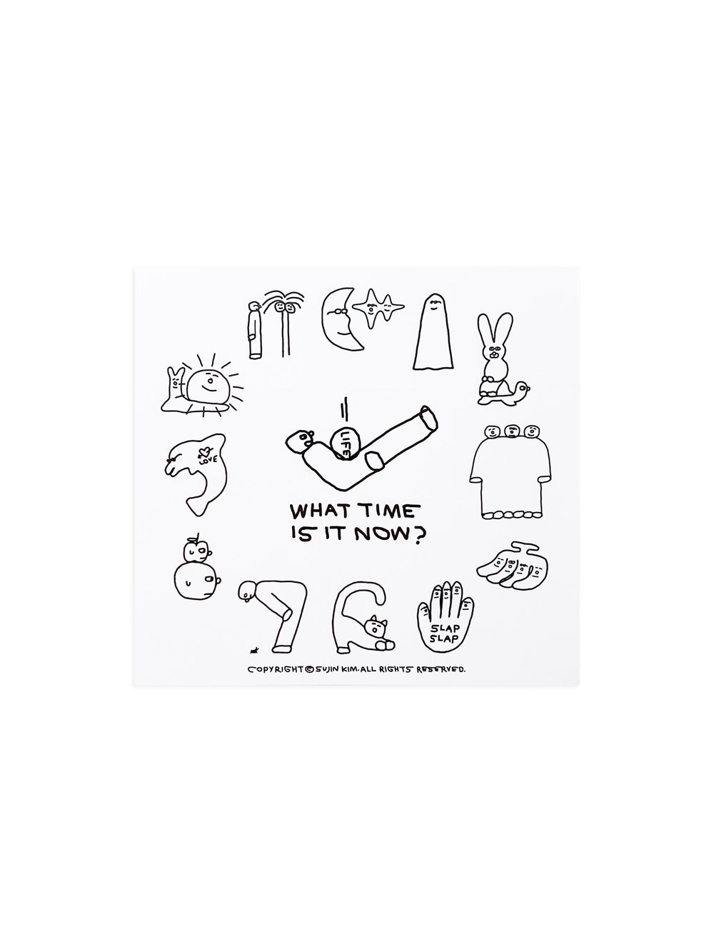 Sticker: What time is it? / Kim Sujin