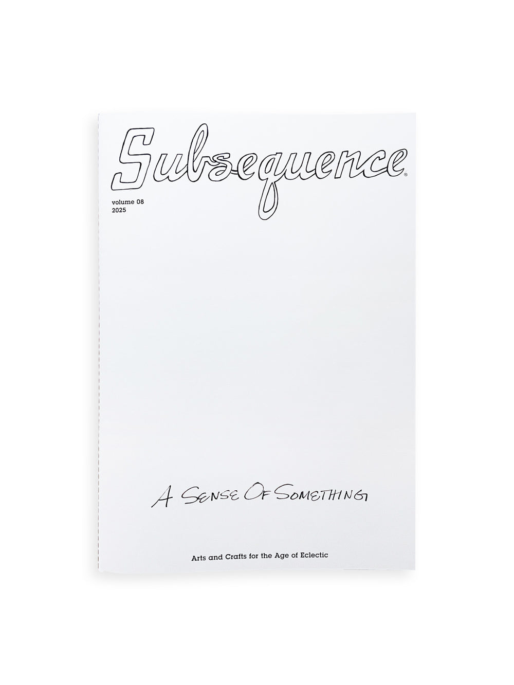 Subsequence  volume 08