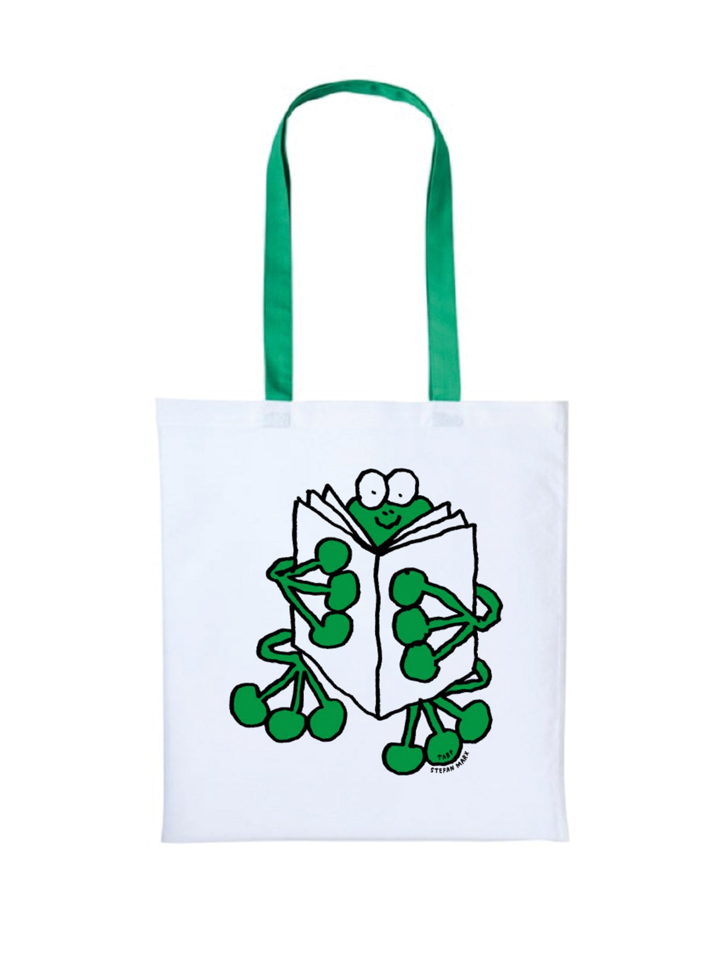 TABF 2024 Tote Bag (White) by Stefan Marx - 本屋青旗 Ao-Hata Bookstore
