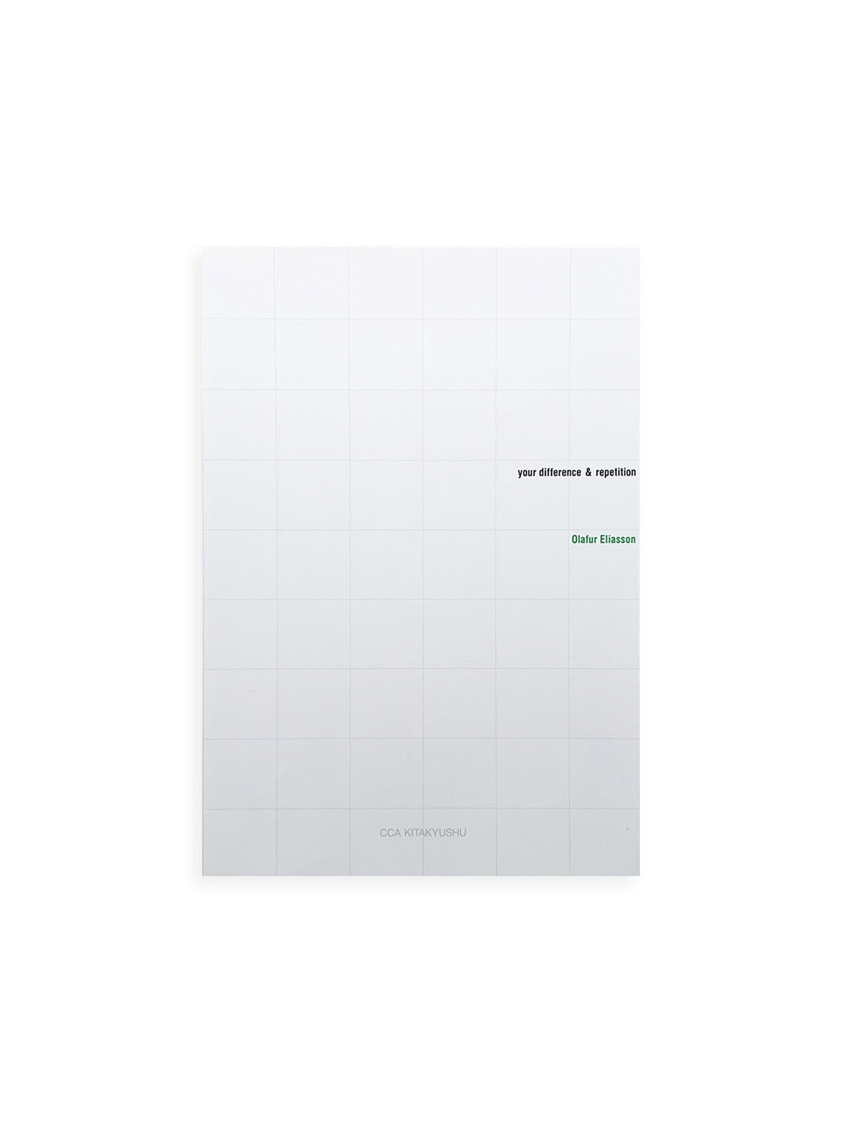 your difference & repetition / Olafur Eliasson
